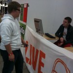Radio Live's studio