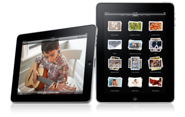 Fotoalbum i Apple iPad