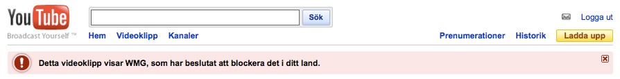 Hatar skivbolagens ”landsspärrar”