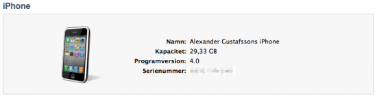 iPhone iOS4