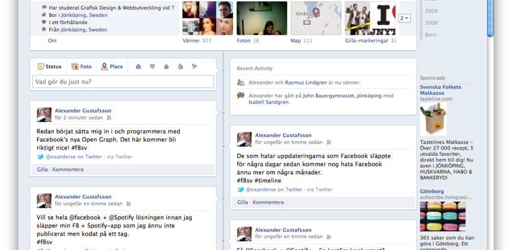 Facebook - Timeline